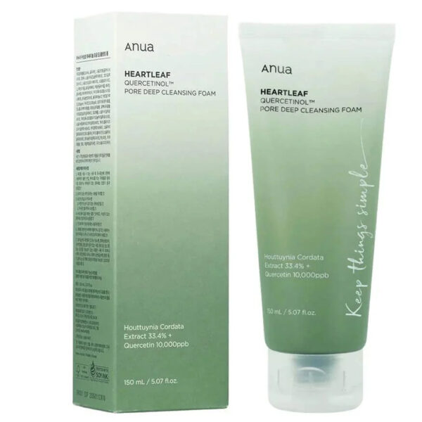 Anua Heartleaf Quercetinol Pore Deep Cleansing Foam 150ml